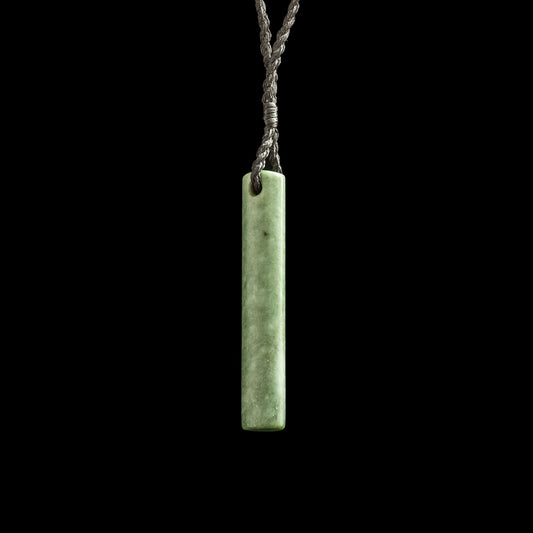 Jade Toki hand carved pendant by Nick and Mady - HM Necklace