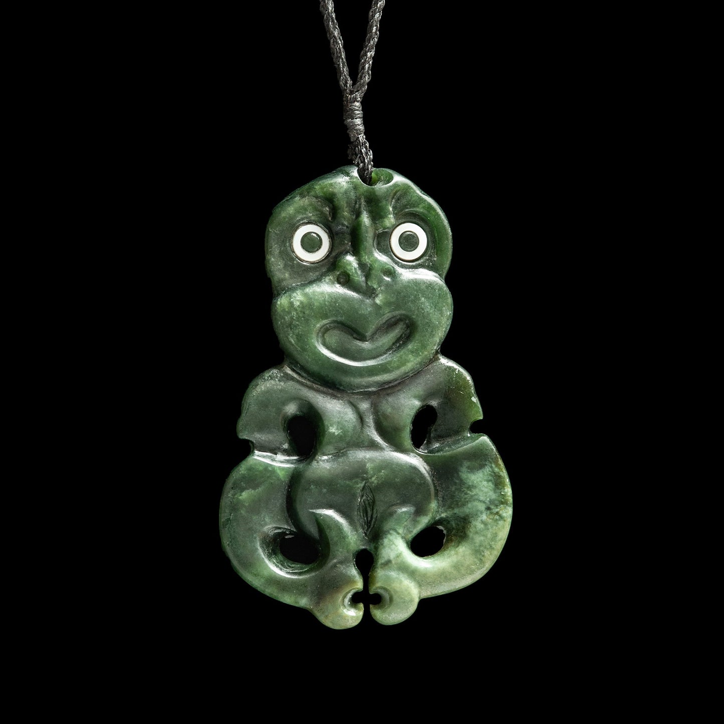 Jade Hei Tiki Necklace