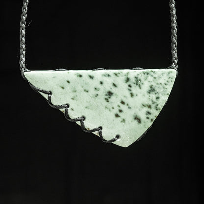 Jade rei niho handcrafted pendant Necklace