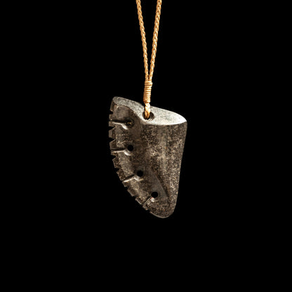 New Zealand Onewa niho handcrafted pendant Necklace