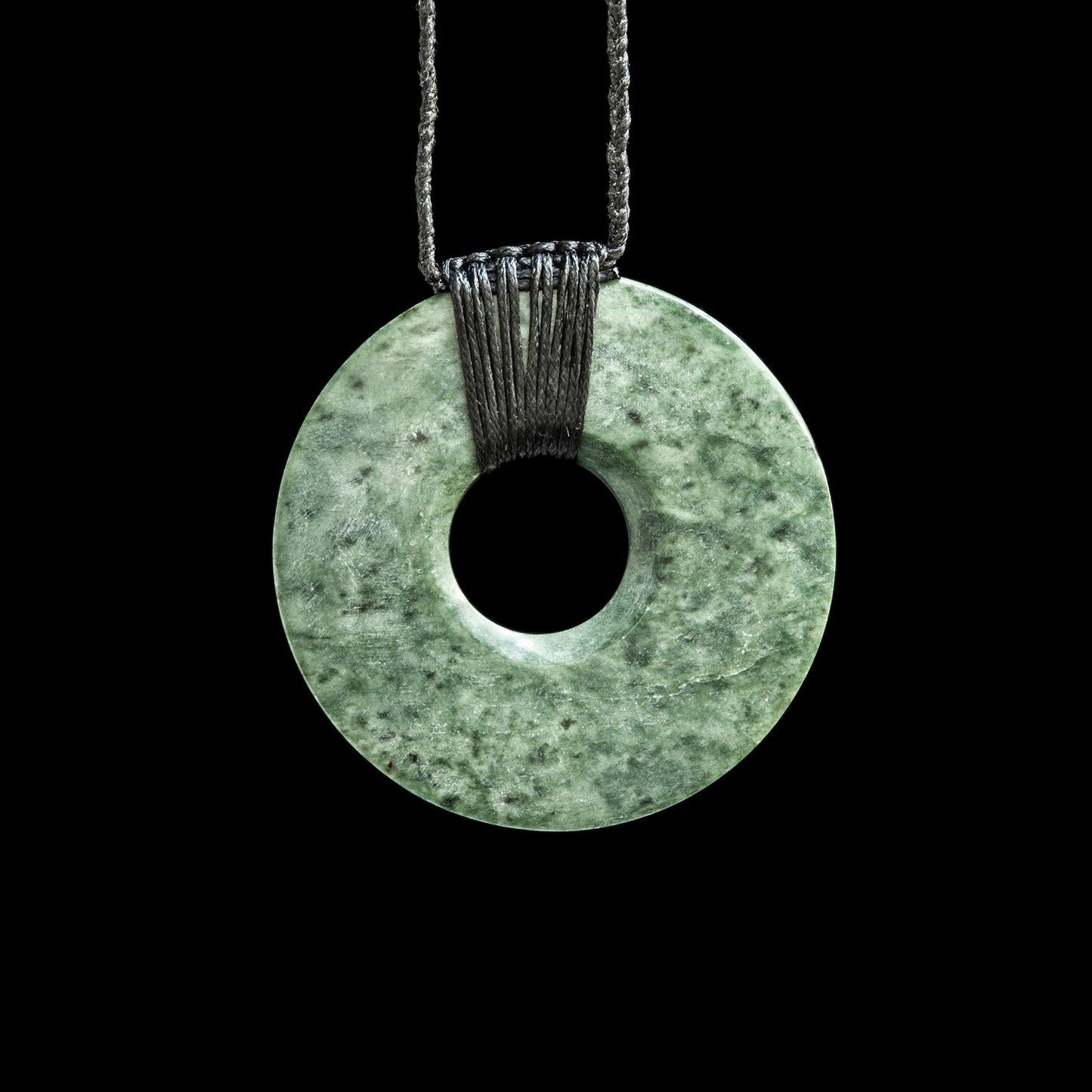 Handmade Jade disc by Alex Sands Necklace