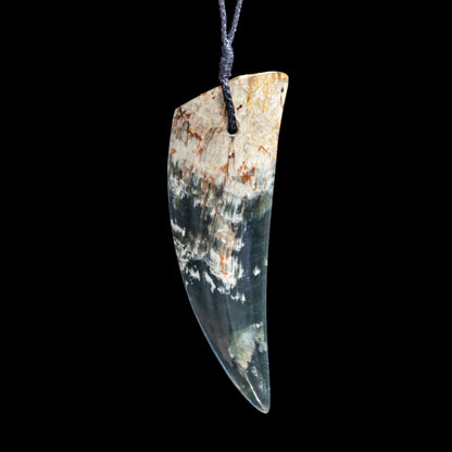 Large Jade Rei-Niho by Alex Sands Pendant