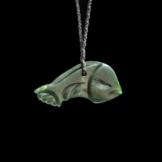 Jade Fish style Pendant by Nick Balme