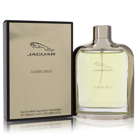 Jaguar Classic Gold Eau De Toilette Spray by Jaguar 100 ml