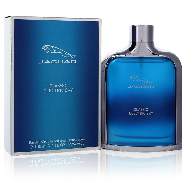 Jaguar Classic Electric Sky Eau De Toilette Spray by Jaguar 100 ml