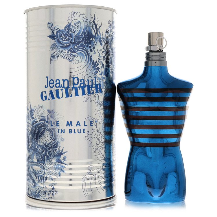 Jean Paul Gaultier Le Male In Blue Eau De Parfum Spray by Jean Paul Gaultier 125 ml
