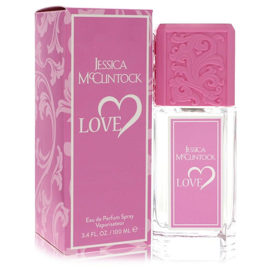 Jessica Mc Clintock Love Eau De Parfum Spray by Jessica McClintock 100 ml