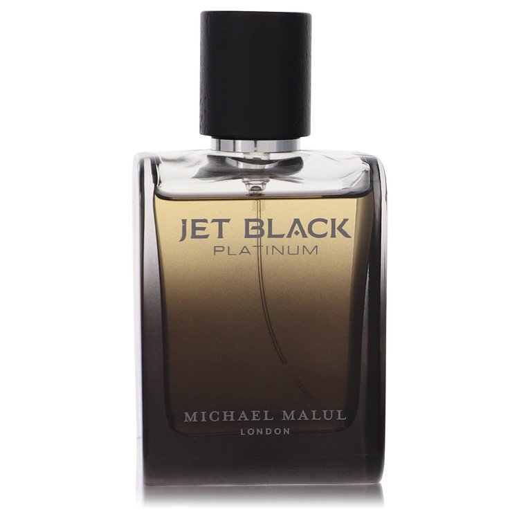 Jet Black Platinum Eau De Parfum Spray (unboxed) by Michael Malul 100 ml