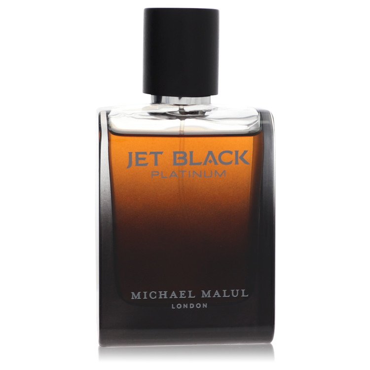 Jet Black Platinum Eau De Parfum Spray (unboxed) by Michael Malul 100 ml