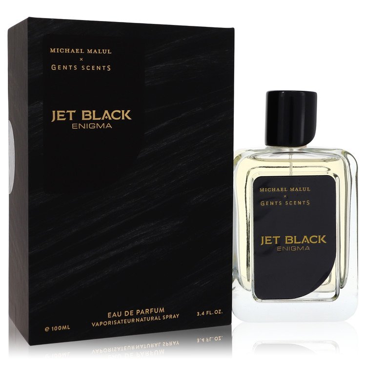 Jet Black Enigma Eau De Parfum Spray by Michael Malul 100 ml