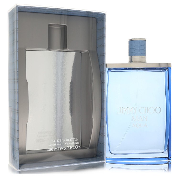 Jimmy Choo Man Aqua Eau De Toilette Spray by Jimmy Choo 200 ml
