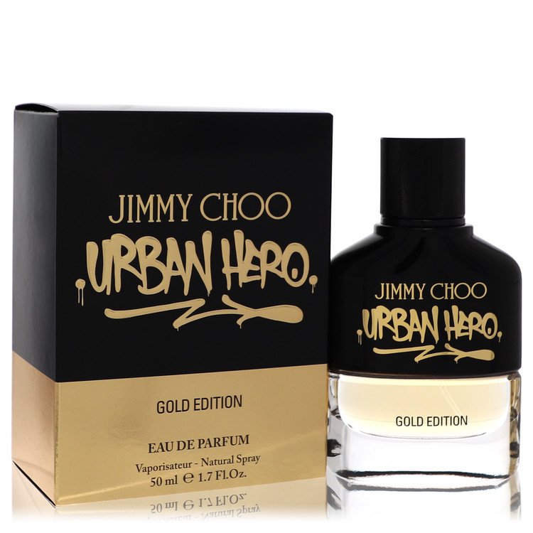 Jimmy Choo Urban Hero Gold Edition Eau De Parfum Spray by Jimmy Choo 50 ml