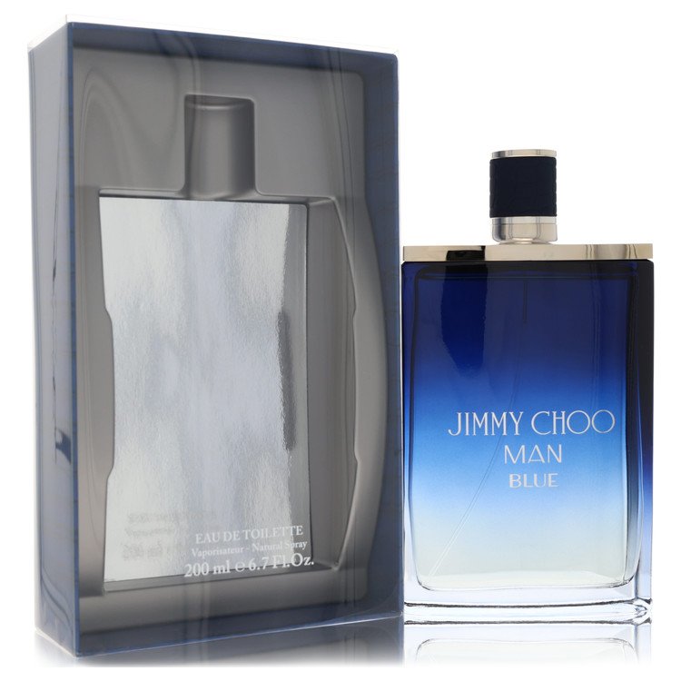 Jimmy Choo Man Blue Eau De Toilette Spray by Jimmy Choo 200 ml