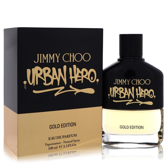 Jimmy Choo Urban Hero Gold Edition Eau De Parfum Spray by Jimmy Choo 100 ml