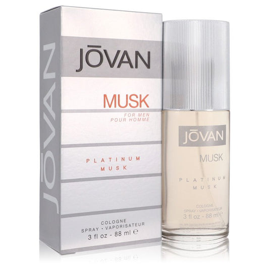 Jovan Platinum Musk Cologne Spray by Jovan 90 ml