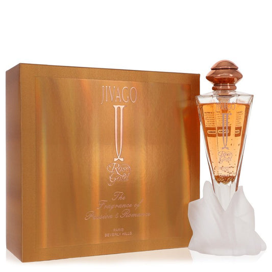 Jivago Rose Gold Eau De Parfum Spray by Ilana Jivago 75 ml