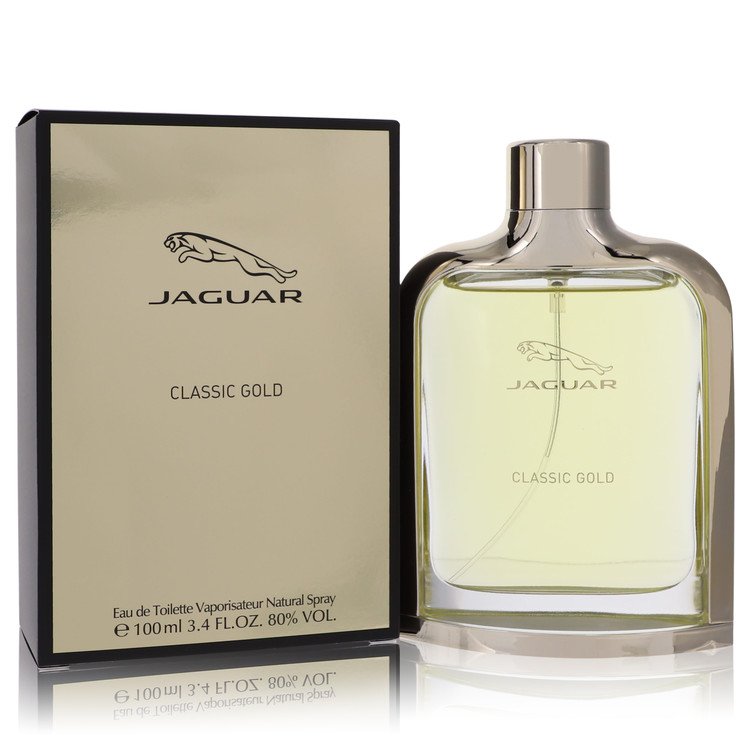 Jaguar Classic Gold Eau De Toilette Spray by Jaguar 100 ml Brands HD