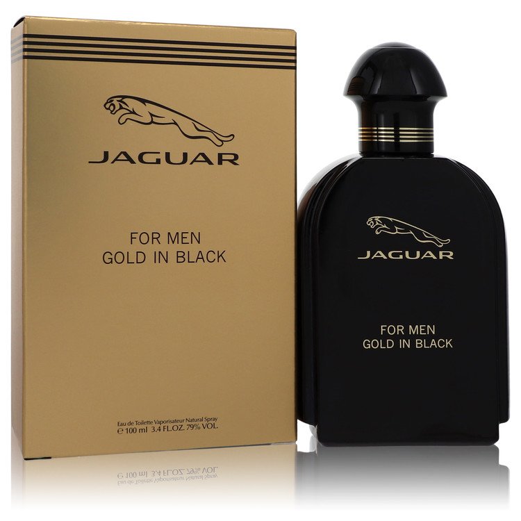 Jaguar Gold In Black Eau De Toilette Spray by Jaguar 100 ml Brands HD