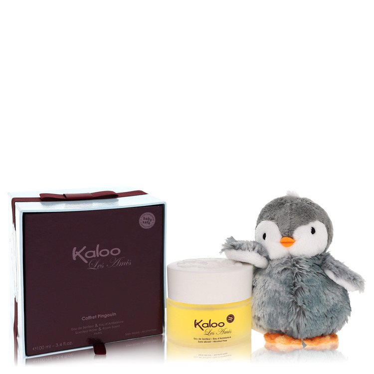 Kaloo Les Amis Alcohol Free Eau Dambiance Spray + Free Penguin Soft Toy by Kaloo 100 ml