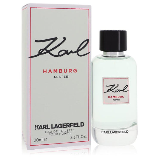 Karl Hamburg Alster Eau De Toilette Spray by Karl Lagerfeld 100 ml