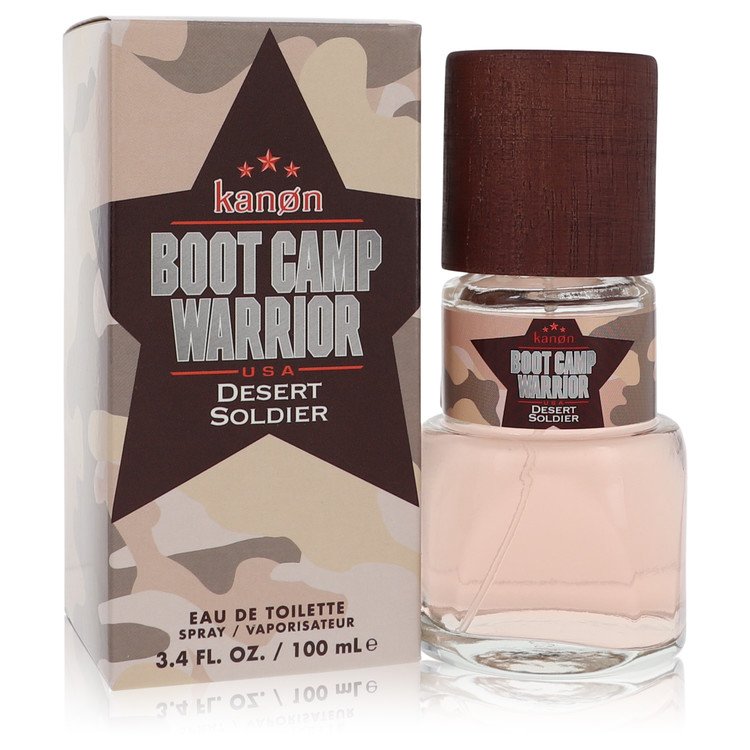 Kanon Boot Camp Warrior Desert Soldier Eau De Toilette Spray by Kanon 100 ml