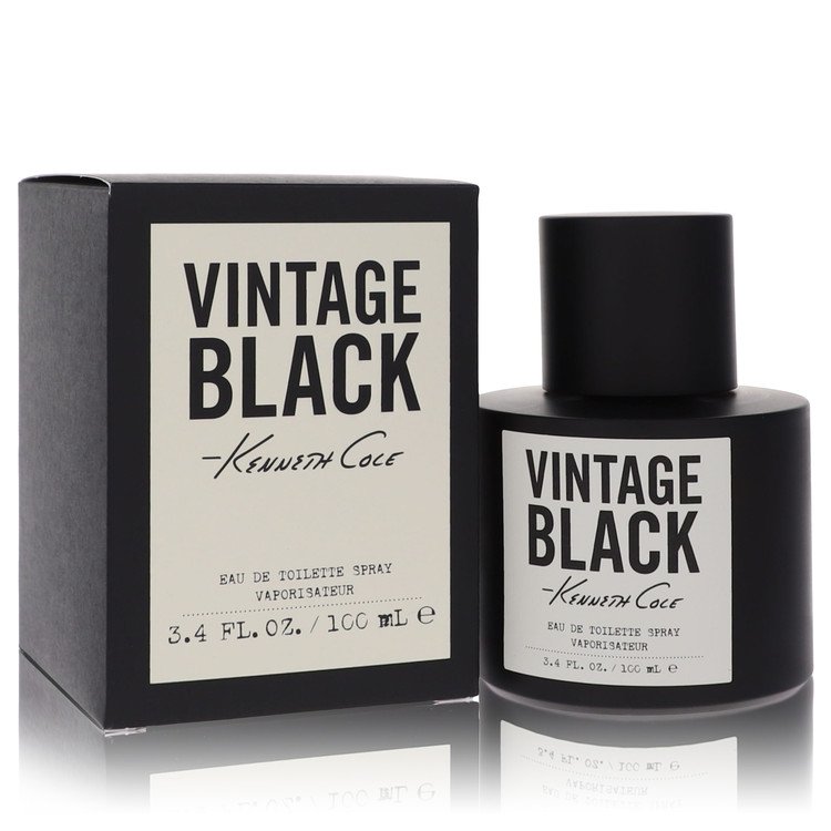 Kenneth Cole Vintage Black Eau De Toilette Spray by Kenneth Cole 100 ml