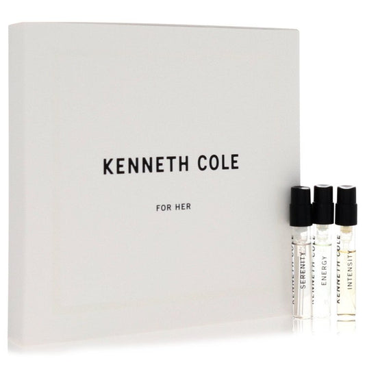 Kenneth Cole For Her Gift Set - Mini Gift Set - .13oz EDP Kenneth Cole For Her +0.05oz EDT Serenity +0.05oz EDT Energy+ 0.05oz EDT Intensity by Kenneth Cole --
