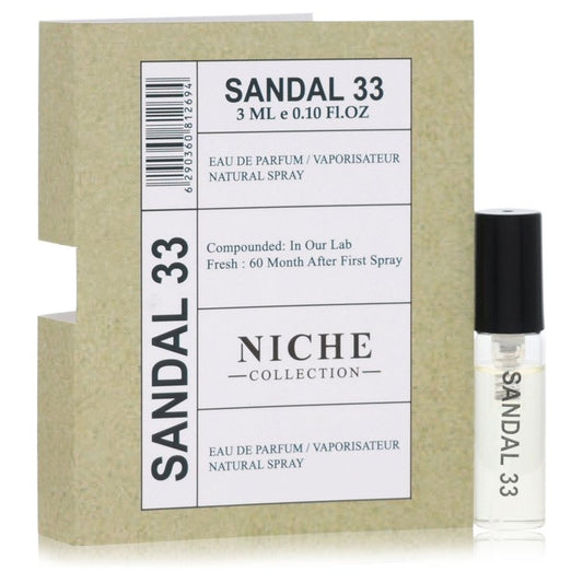 Khalis Sandal 33 Niche Collection Vial (sample) by Khalis 3 ml