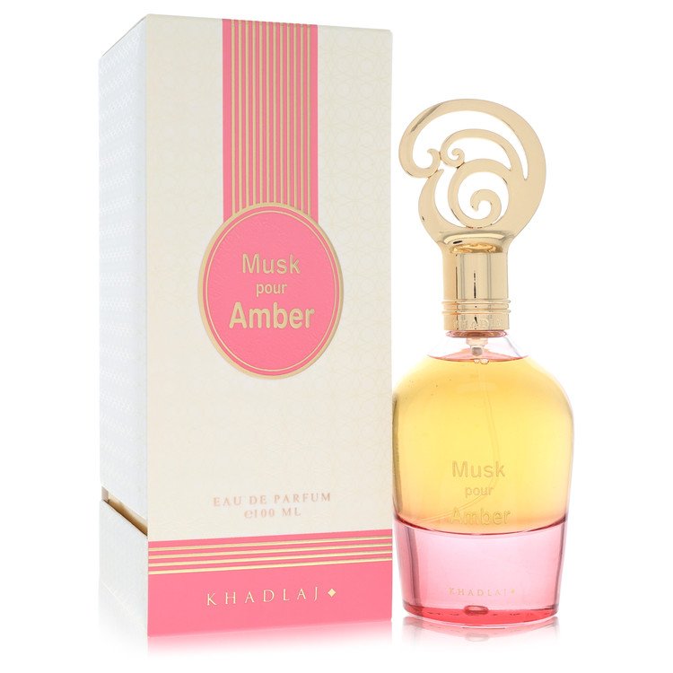 Khadlaj Musk Pour Amber Eau De Parfum Spray by Khadlaj 100 ml