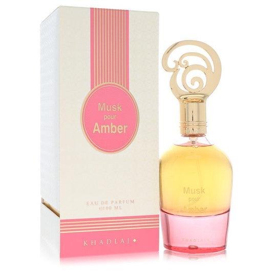 Khadlaj Musk Pour Amber Eau De Parfum Spray by Khadlaj 100 ml