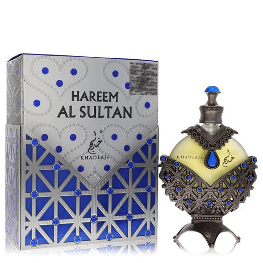 Khadlaj Hareem Al Sultan Blue Concentrated Perfume OIl (Unisex) by Khadlaj 35 ml