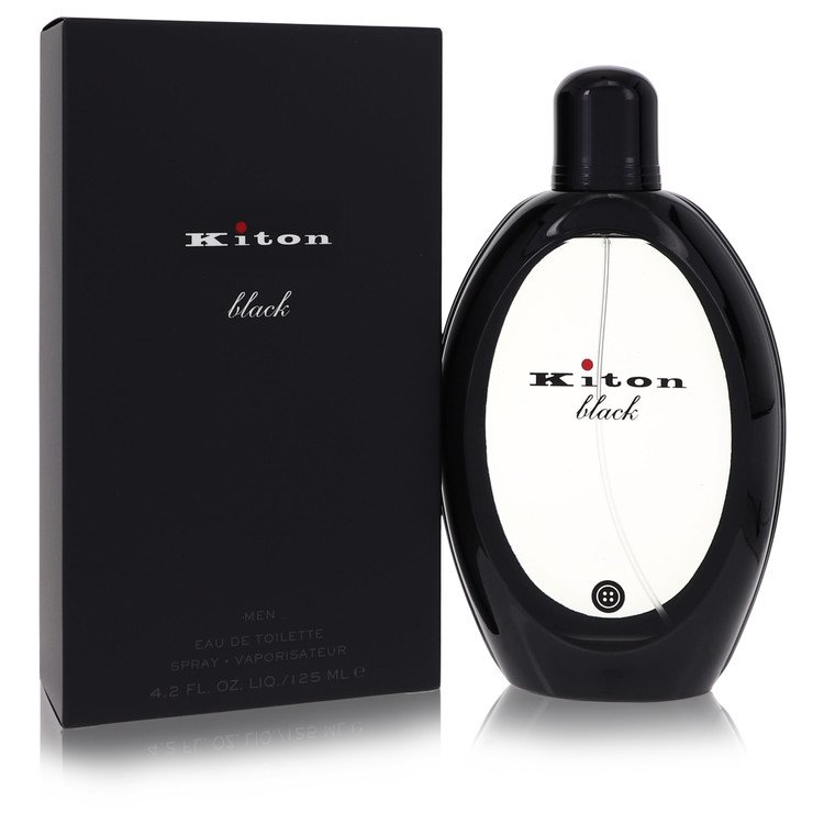 Kiton Black Eau De Toilette Spray by Kiton 125 ml