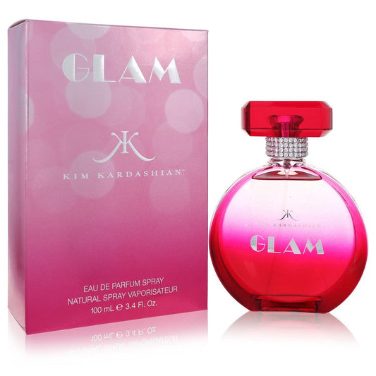 Kim Kardashian Glam Eau De Parfum Spray by Kim Kardashian 100 ml