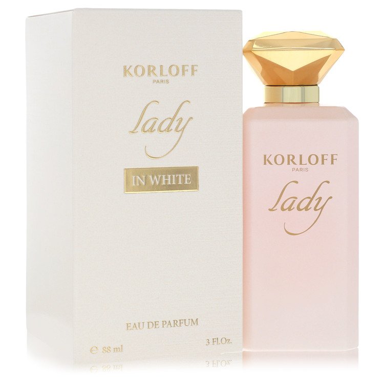Korloff Lady In White Eau De Parfum Spray by Korloff 90 ml