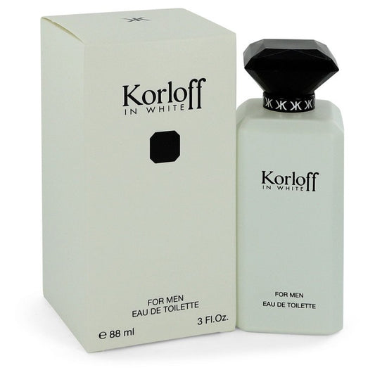 Korloff In White Eau De Toilette Spray by Korloff 90 ml