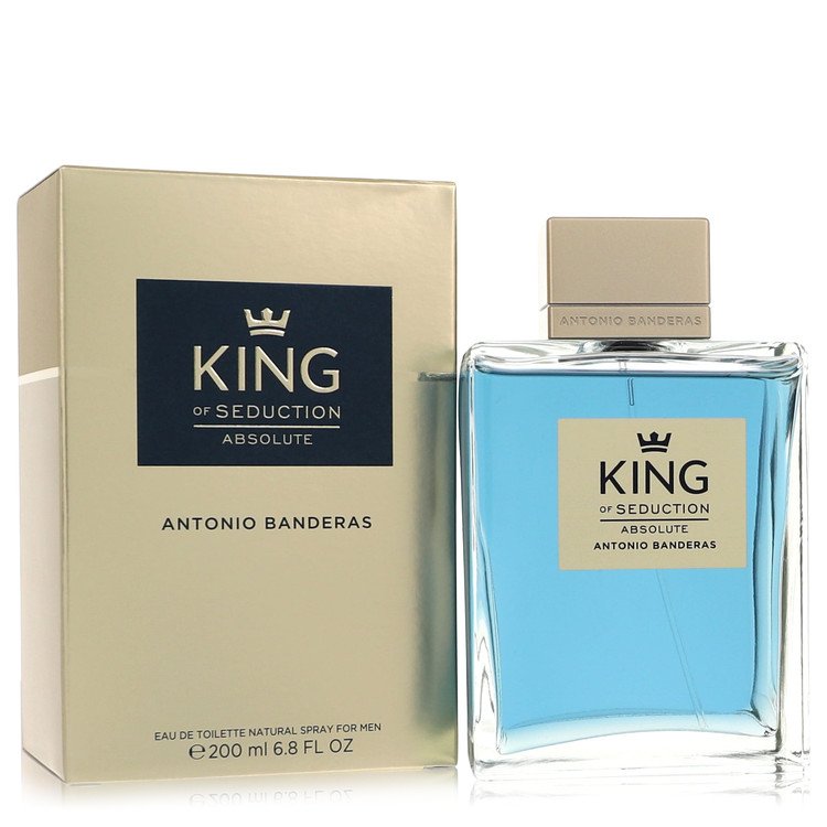 King Of Seduction Absolute Eau De Toilette Spray by Antonio Banderas 200 ml