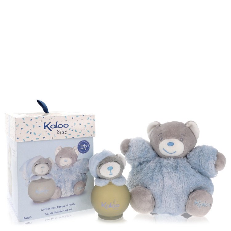 Kaloo Blue Eau De Senteur Spray (Alcohol Free) + Free Fluffy Bear By Kaloo Brands HD