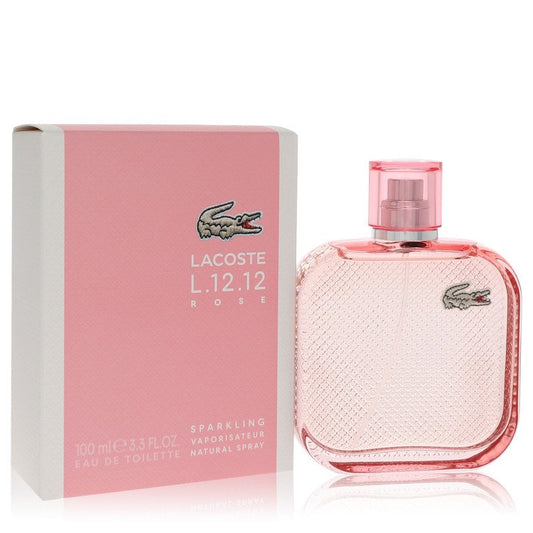 Lacoste Eau De Lacoste L.12.12 Rose Sparkling Eau De Toilette Spray by Lacoste 100 ml