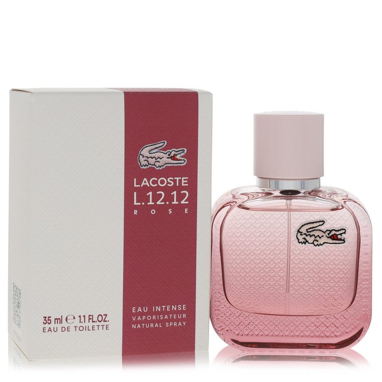 Lacoste Eau De Lacoste L.12.12 Rose Eau Intense Eau De Toilette Spray by Lacoste 33 ml