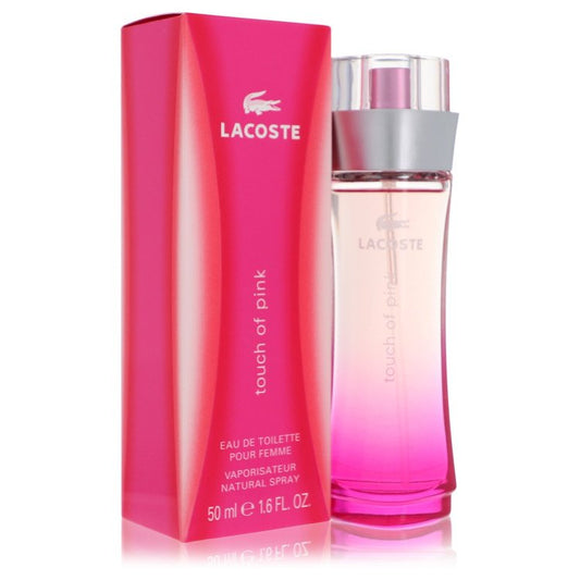 Touch Of Pink Eau De Toilette Spray by Lacoste 50 ml