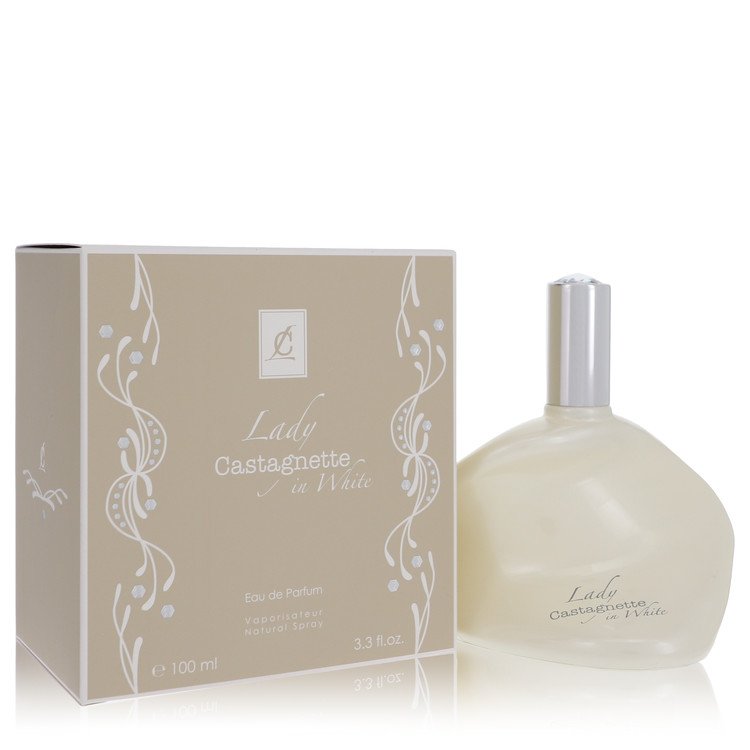 Lady Castagnette In White Eau De Parfum Spray by Lulu Castagnette 100 ml