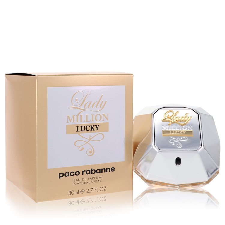 Lady Million Lucky Eau De Parfum Spray by Paco Rabanne 80 ml