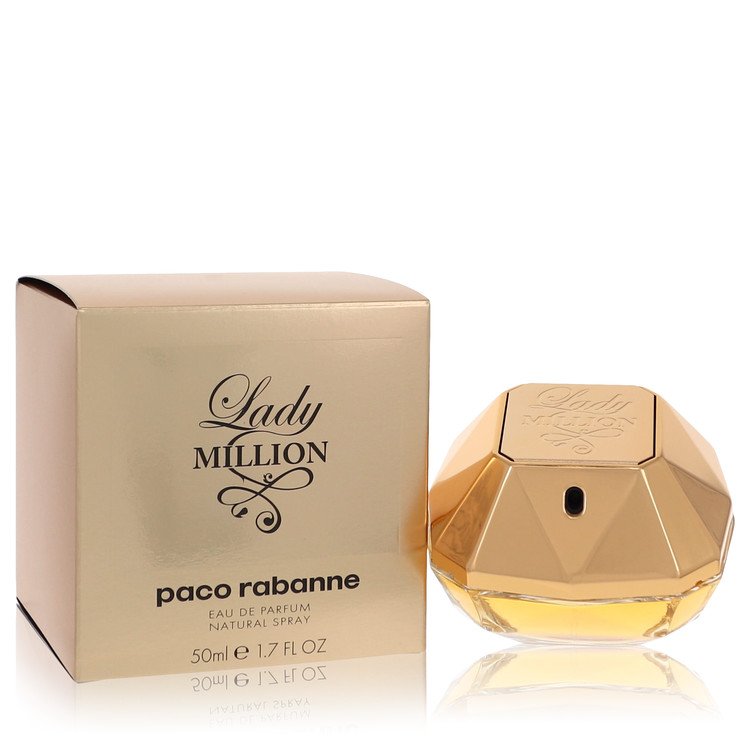 Lady Million Eau De Parfum Spray by Paco Rabanne 50 ml