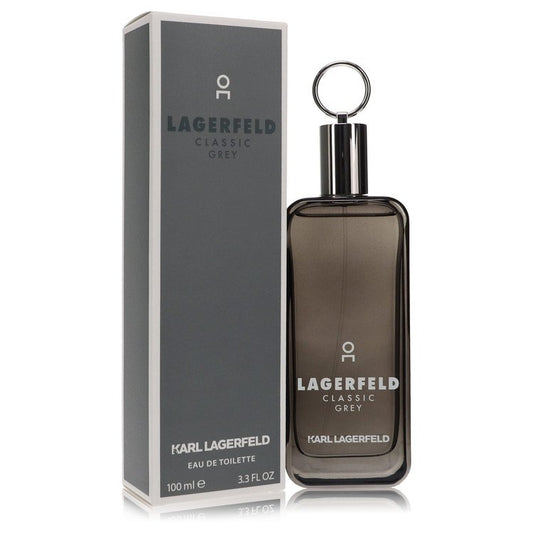 Lagerfeld Classic Grey Eau De Toilette Spray by Karl Lagerfeld 100 ml