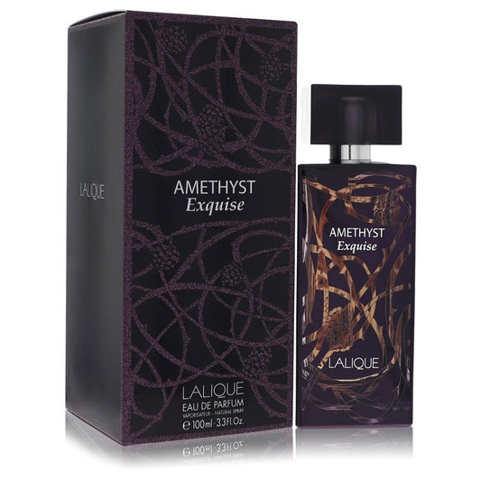 Lalique Amethyst Exquise Eau De Parfum Spray by Lalique 100 ml