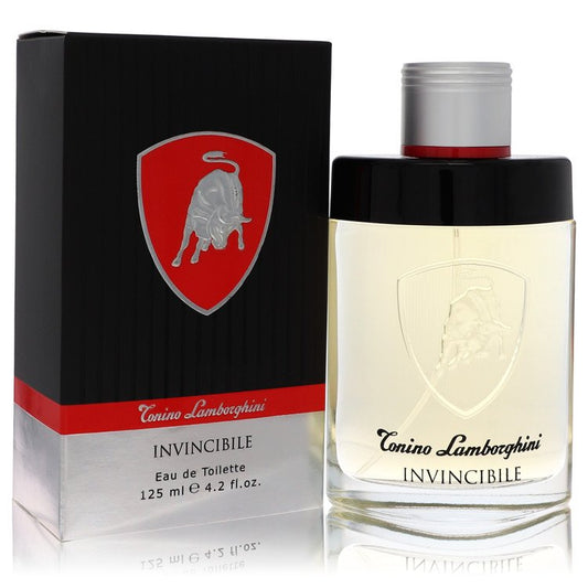 Lamborghini Invincible Eau De Toilette Spray by Tonino Lamborghini 125 ml