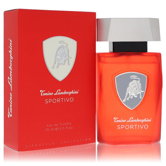 Lamborghini Sportivo Eau De Toilette Spray by Tonino Lamborghini 75 ml