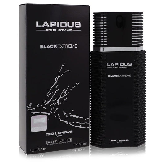 Lapidus Black Extreme Eau De Toilette Spray by Ted Lapidus 100 ml