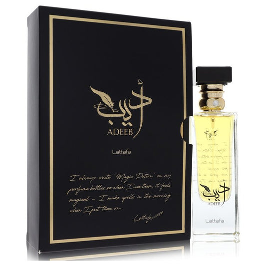 Lattafa Adeeb Eau De Parfum Spray (Unisex) by Lattafa 80 ml