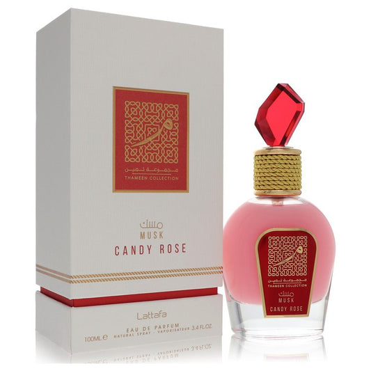 Lattafa Musk Candy Rose Eau De Parfum Spray (Unisex) by Lattafa 100 ml